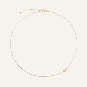 ビューティマーク スター ゴールド ネックレス