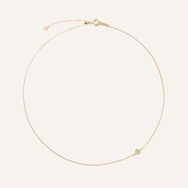 ビューティマーク ハート ゴールド ネックレス