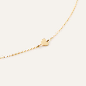 GJVN0551__YG ビューティマーク ハート ゴールド ネックレス