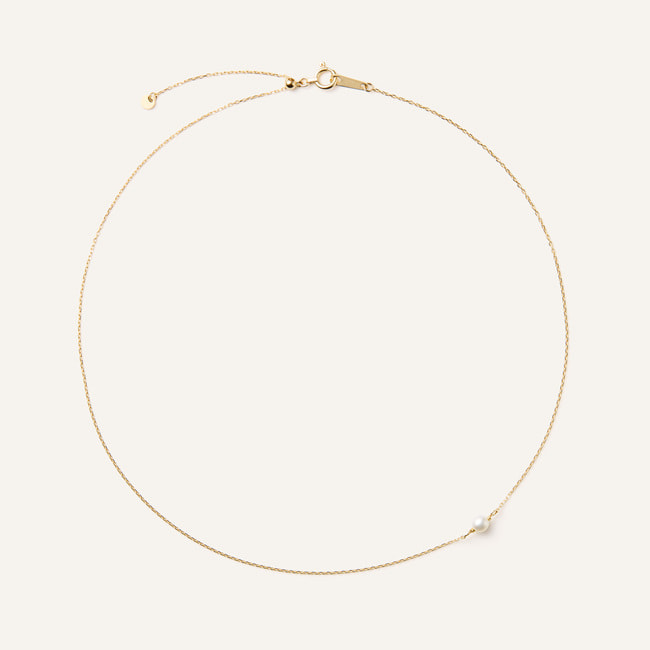 ビューティマーク 淡水パール ゴールド ネックレス