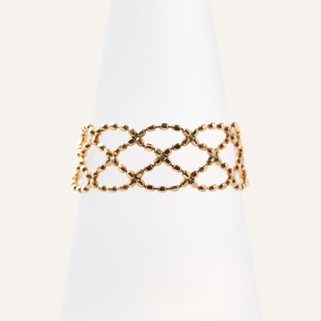 エクラレース ゴールド チェーンリング