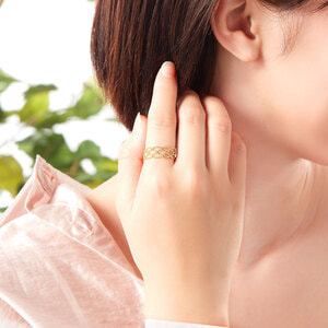 #指輪 Garden of Eden｜オーバル リンク リング oval link ring