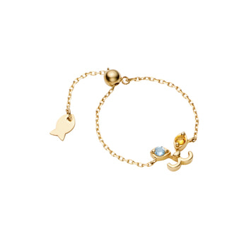 ねこ オッドアイ リング