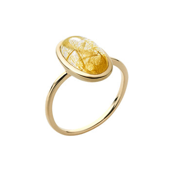 ルチルクォーツ リング