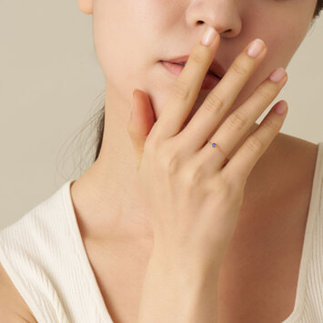 サファイア チェーンリング