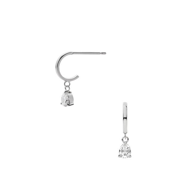 キュービックジルコニア ピアス