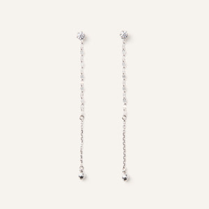 3WAY キュービックジルコニア ピアス