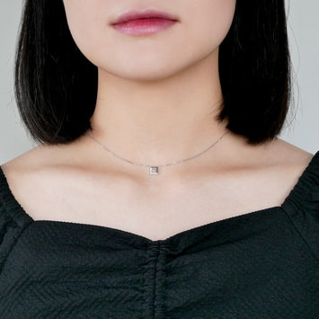キュービックジルコニア ネックレス（GS6N029040CZ