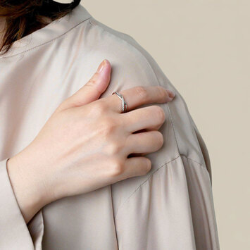 キュービックジルコニア リング