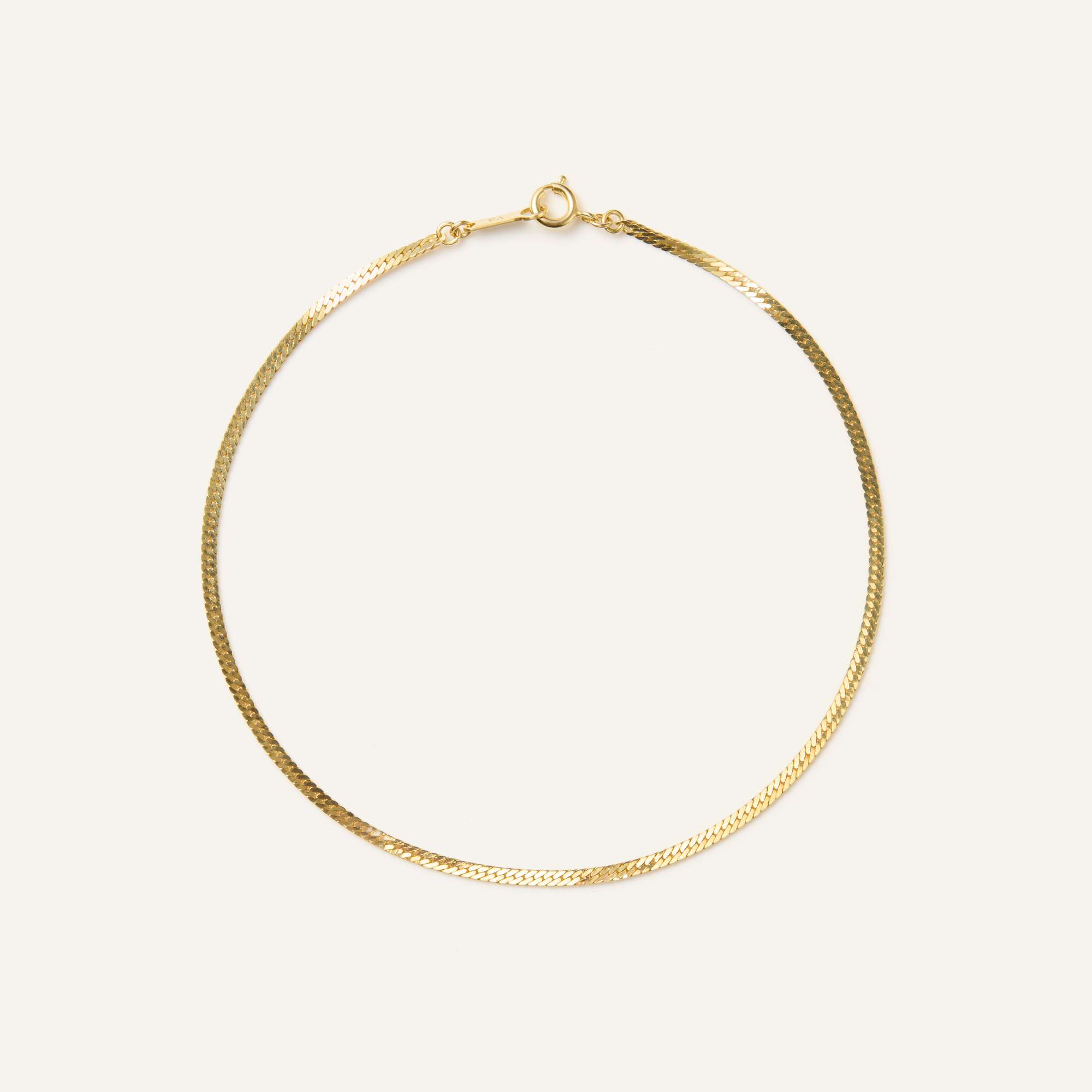 GS8U0008LSSI ゴールドカラー アンクレット｜アンクレット｜ヴイエー