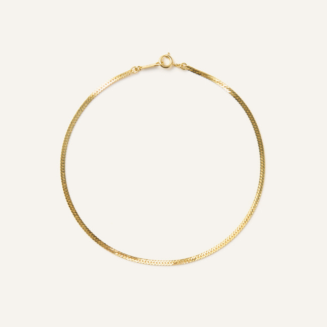 ゴールドカラー アンクレット