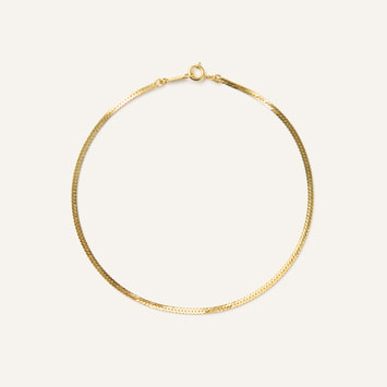 ゴールドカラー アンクレット