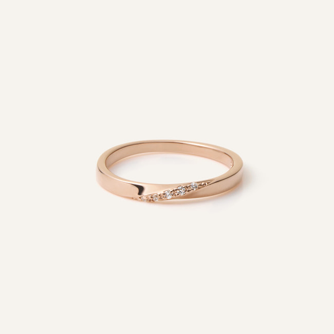 キュービックジルコニア ペアリング(Women's)