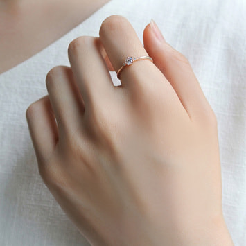 キュービックジルコニア リング