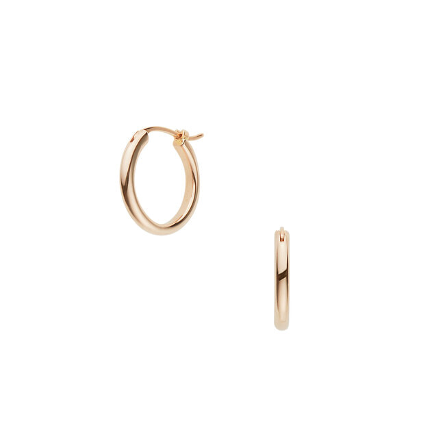 K18フープピアス S