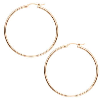 K18フープピアス L