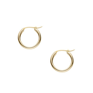 K18フープピアス S