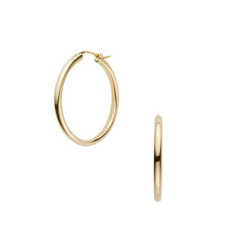 K18フープピアス M