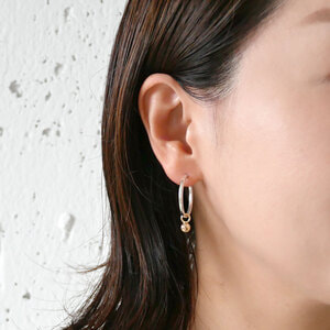 シルバーピアス 18金ポスト silver 新品 gbp052i シルバーピアス・イヤーカフ｜シルバー925 ピアス | 5mm角 | 23