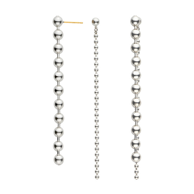 グラニュール・ピアス K18ポスト