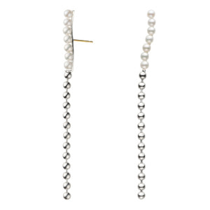 グラニュール・パール ピアス K18ポスト