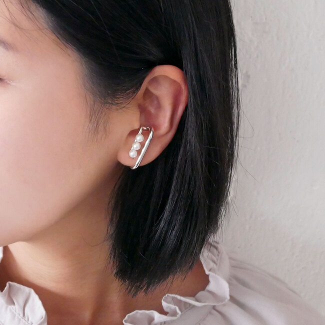 パール イヤーカフ