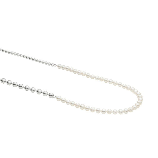 グラニュール・パール ネックレス 全長70cm
