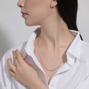 L.A.H アンカー　LAH エルエーエイチ　アンカーチェーン　シルバー925 HSSN014455SI アンカー・ネックレス｜ネックレス｜エルエー