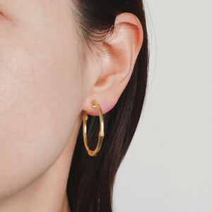 ピアリング KM8E0093__SI Bamboo ピアリング｜イヤリング｜ヴァンドーム青山