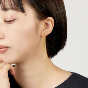 口コミ サイト 商品 brick ピアス（KMVA0117__YG）｜ピアス｜ヴァンドーム青山 アクセサリー