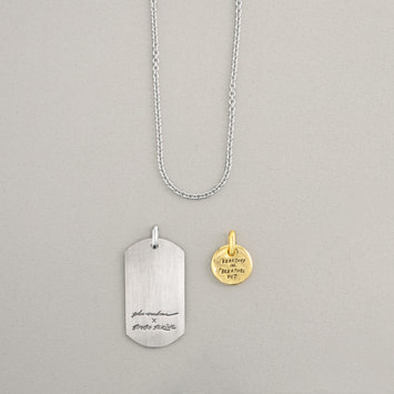 PLUS VENDOME 30th × SHOGO SEKINE collaboration】DOG W - TAG PLUS VENDOME 30th × SHOGO SEKINE collaboration】DOG W - TAG