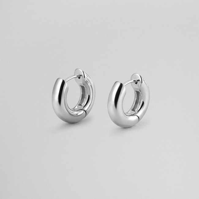 フープ_M キャッチレスピアス