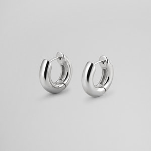 フープ_M キャッチレスピアス