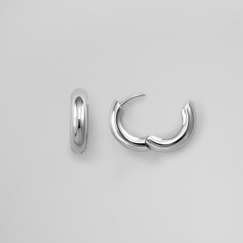 フープ_L キャッチレスピアス