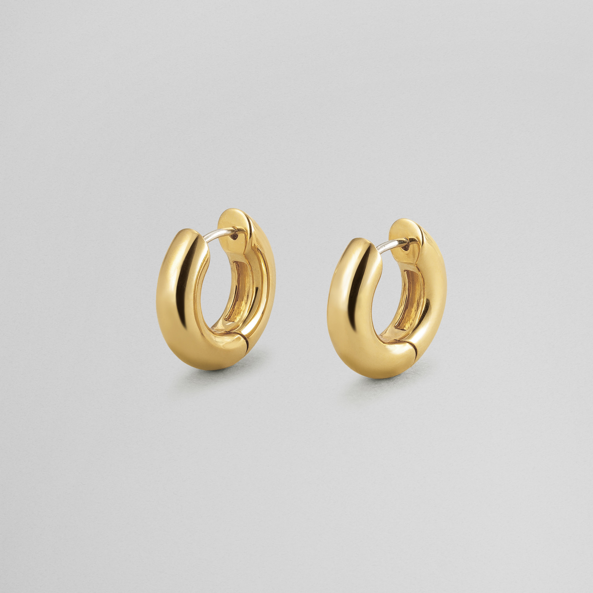 フープ_M キャッチレスピアス