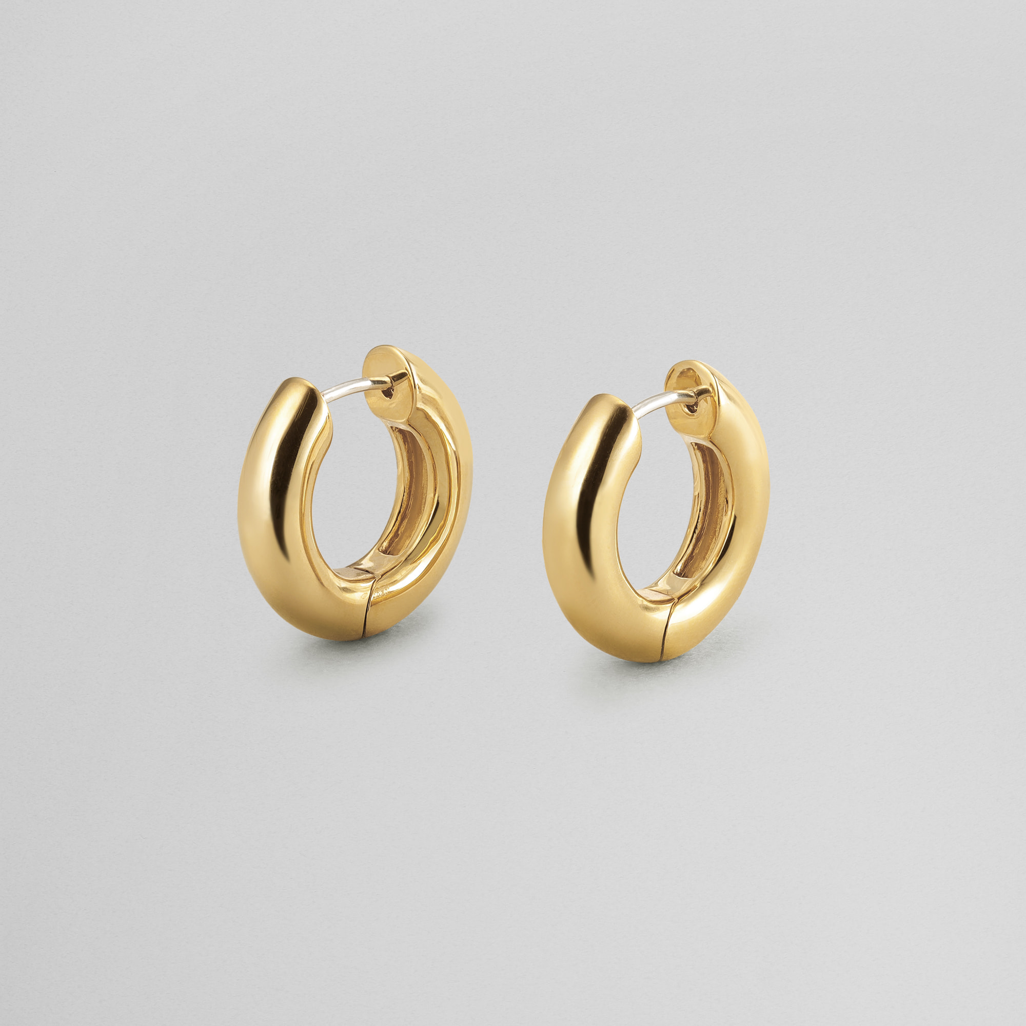 フープ_L キャッチレスピアス