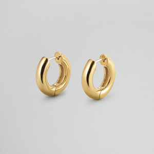 フープ_L キャッチレスピアス