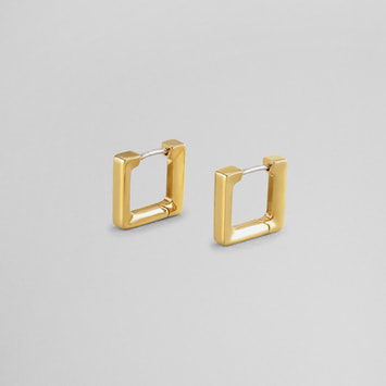 スクエア_キャッチレスピアス