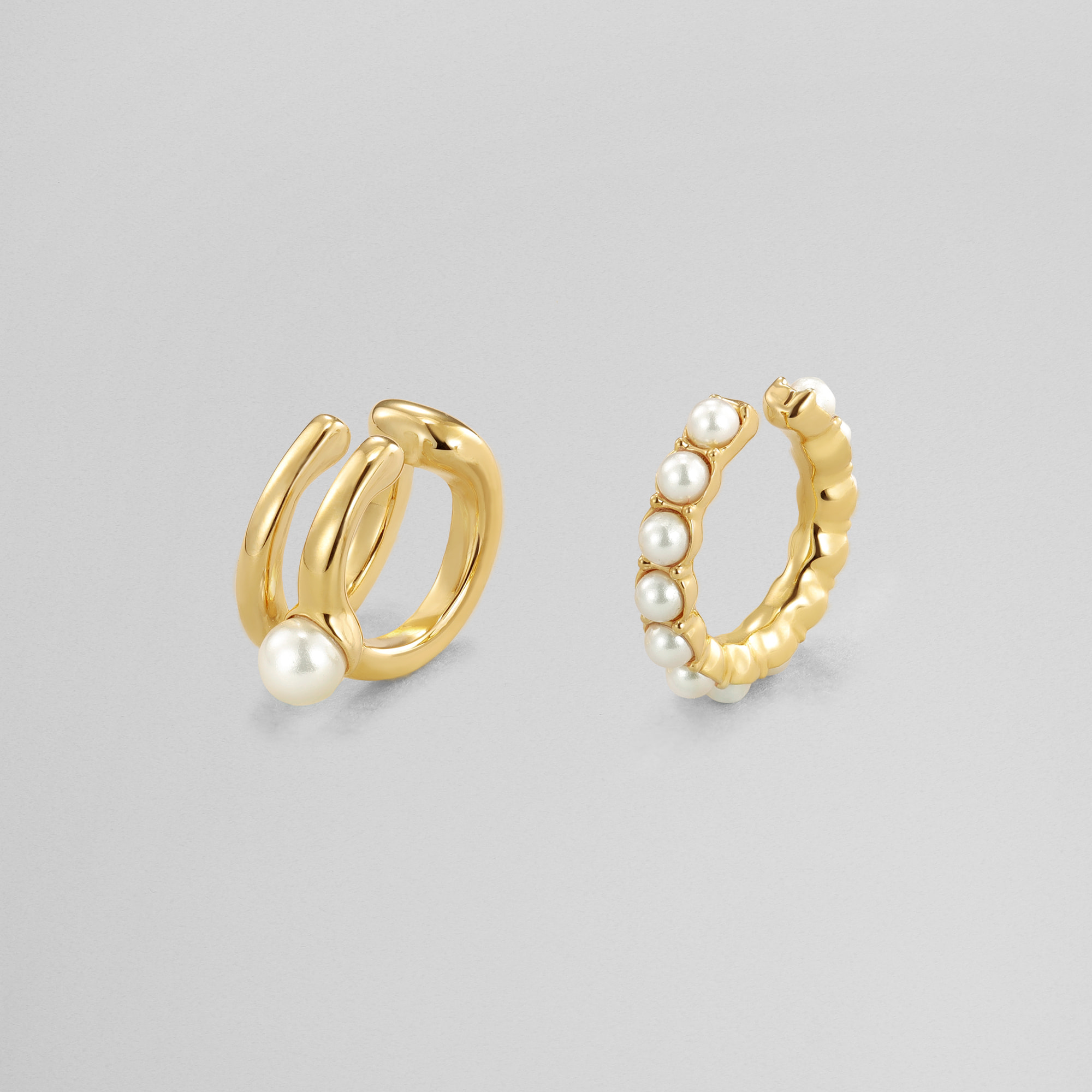 PEARL_イヤーカフ セット