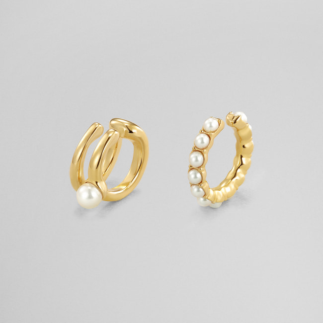 PEARL_イヤーカフ セット