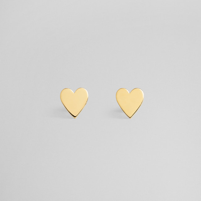 MICROTATTOO_K18ピアス_BIG LOVE