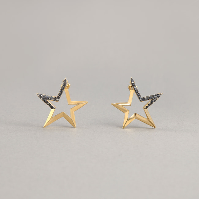 FINELINETATTOO_STAR_ピアス（PS3A2414__CZ）｜ピアス｜プラス