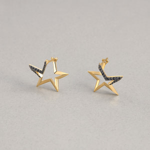 【試着のみ】 プラスヴァンドームFINELINETATTOO_heart_ピアス PLUS VENDOME(プラス ヴァンドーム)｜FINELINETATTOO heart