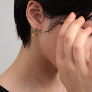 FINELINETATTOO_STAR_ピアス（PS3A2414__CZ）｜ピアス｜プラス