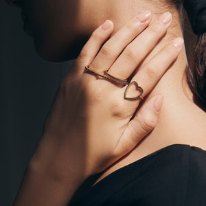 PLUS VENDOME｜FINELINETATTOO_フルエタニティ リング | Rakuten