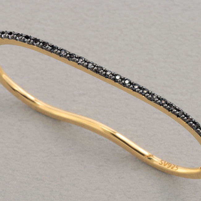 FINELINETATTOO_ダブル フィンガー リング