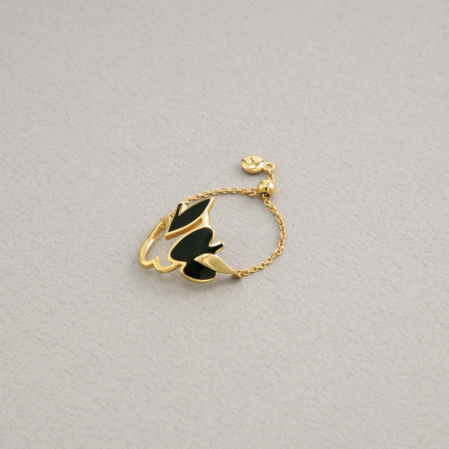 【PLUS VENDOME 30th × SHOGO SEKINE collaboration】APPLE CHAIN RING