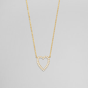 FINELINETATTOO_heart ネックレス