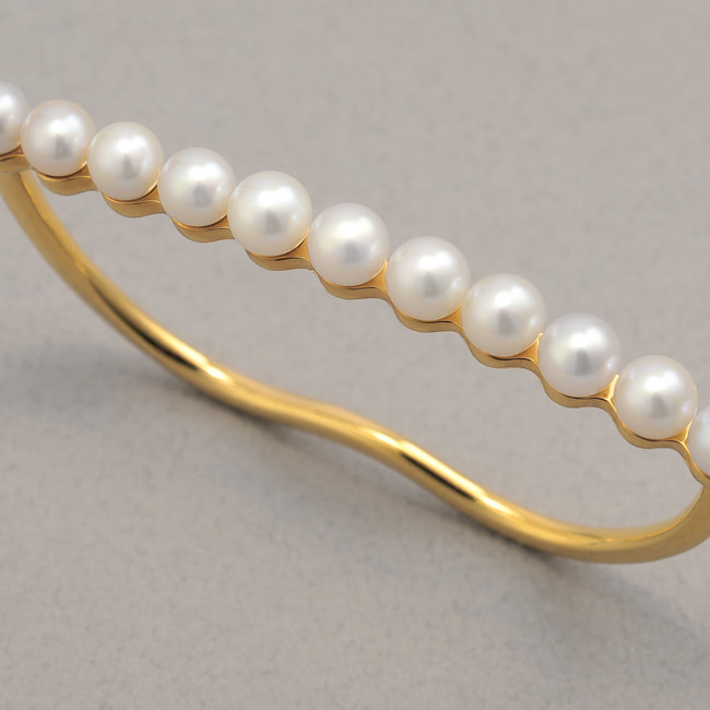 PEARL_ダブル フィンガー リング