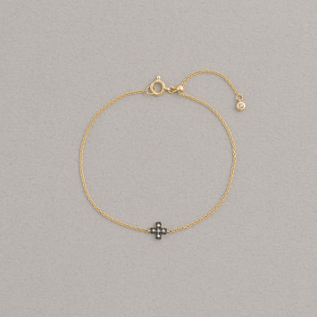 【公式】フジのお歳暮・冬ギフト MICROTATTOO_K10ブラウンダイヤモンド ブレスレット_PLUS アクセサリー